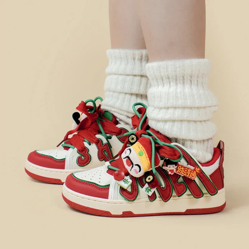 Lucky cat sneakers - footwear - kawaii shoes - lolita