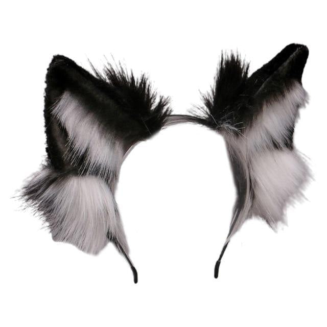 Luxurious neko ear headband (10 colors!) - cat - fox - ears - head band - bands
