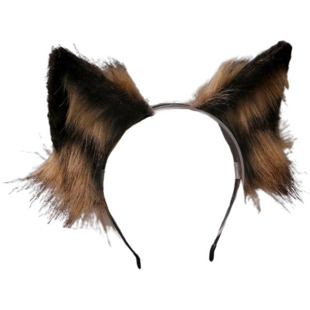 Luxurious neko ear headband (10 colors!) - cat - fox - ears - head band - bands