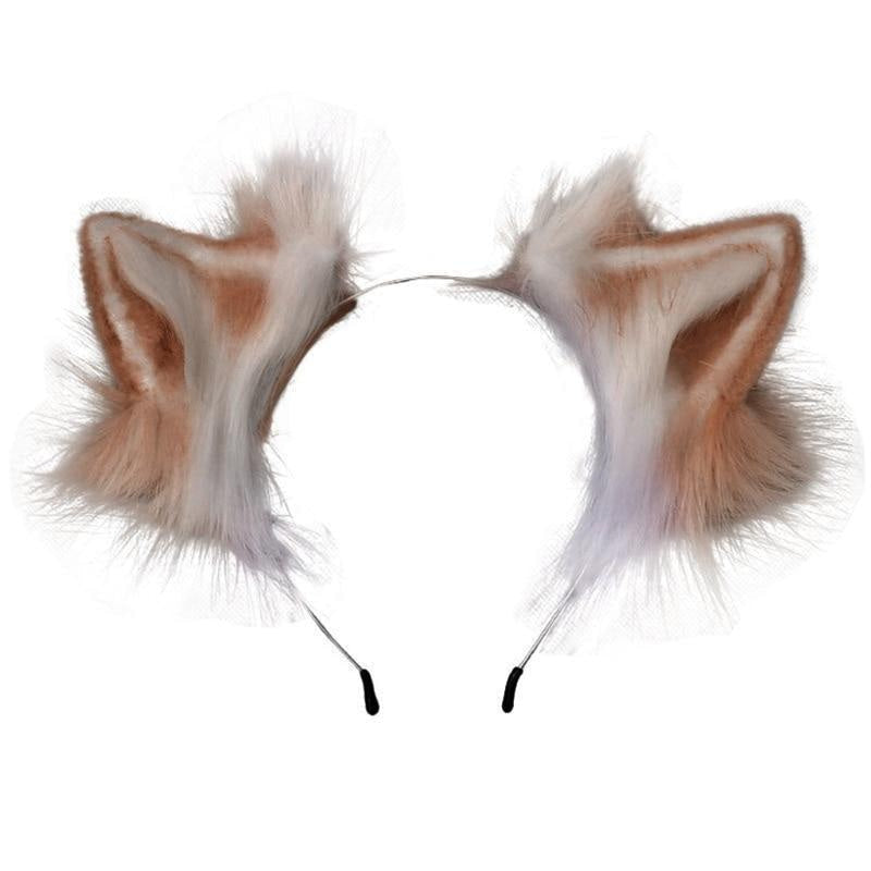 Luxurious neko ear headband (10 colors!) - cat - fox - ears - head band - bands