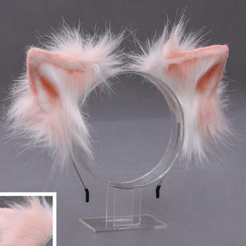Luxurious neko ear headband (10 colors!) - cat - fox - ears - head band - bands