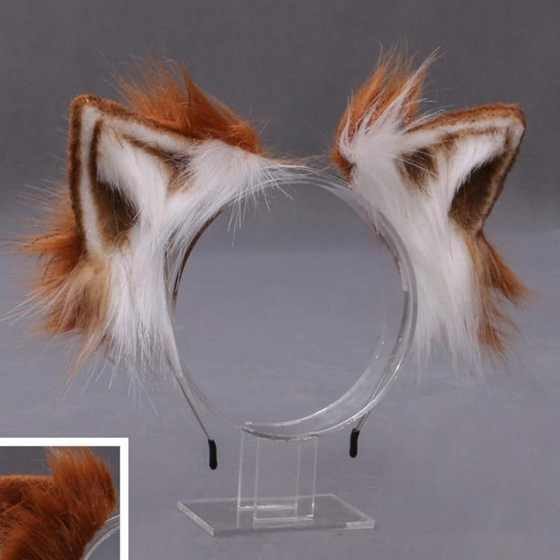 Luxurious neko ear headband (10 colors!) - cat - fox - ears - head band - bands