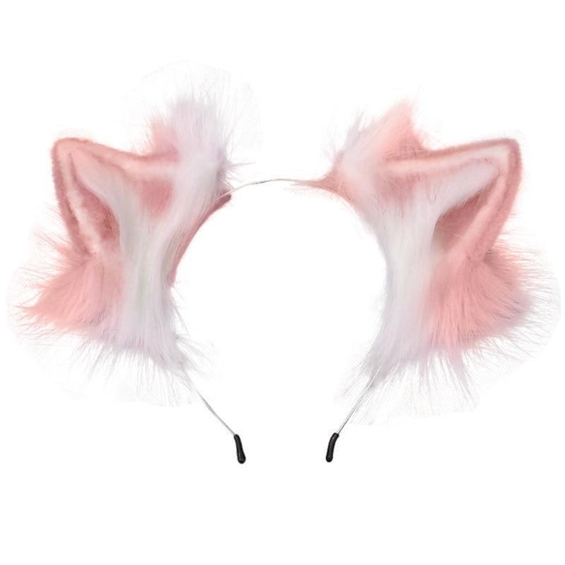 Luxurious neko ear headband (10 colors!) - cat - fox - ears - head band - bands