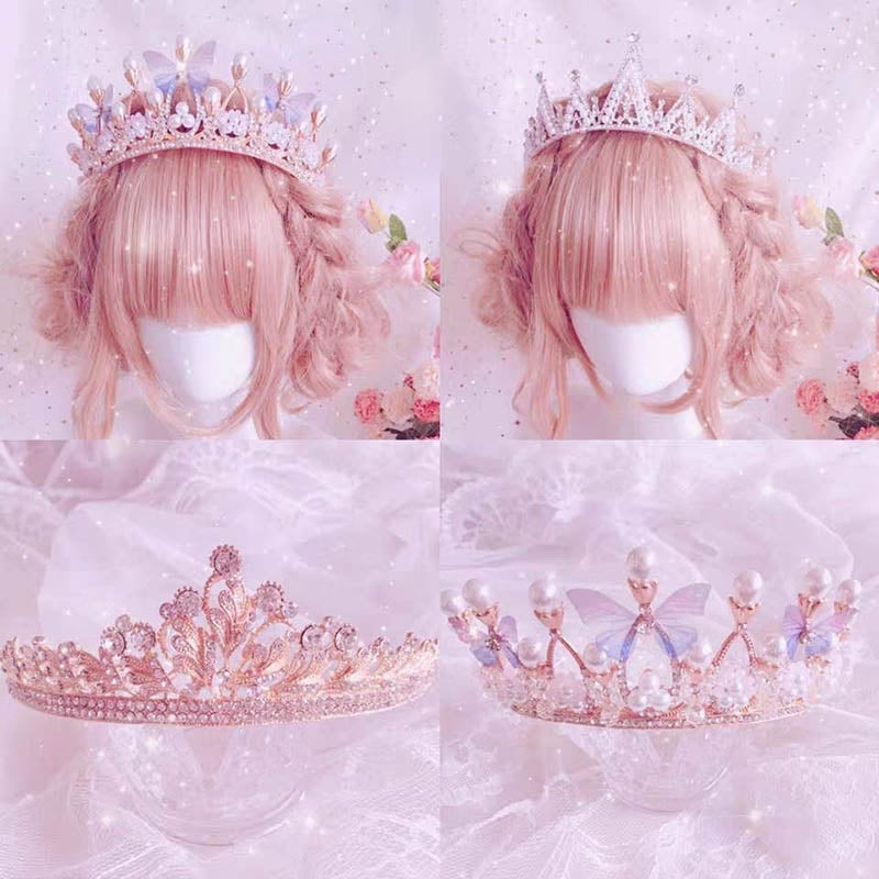 Luxury Princess Crowns - crown, crowns, headbands, princess tiara