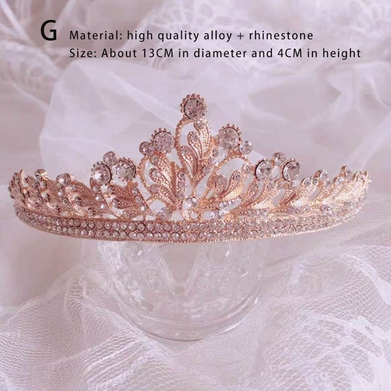 Luxury Princess Crowns - crown, crowns, headbands, princess tiara
