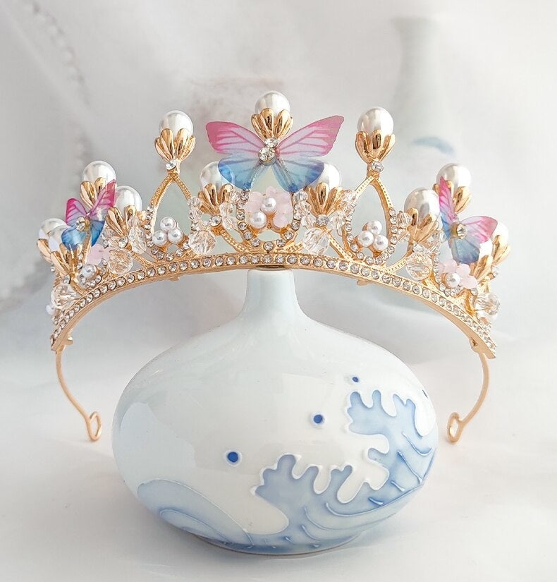 Luxury Princess Crowns - crown, crowns, headbands, princess tiara