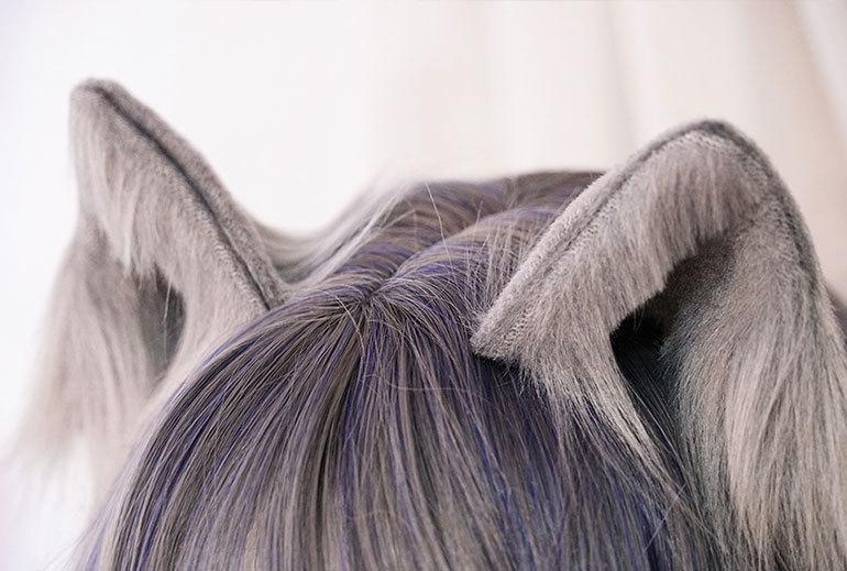 Luxury Realistic Neko Ears - hair clips