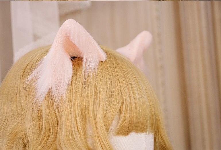 Luxury Realistic Neko Ears - hair clips