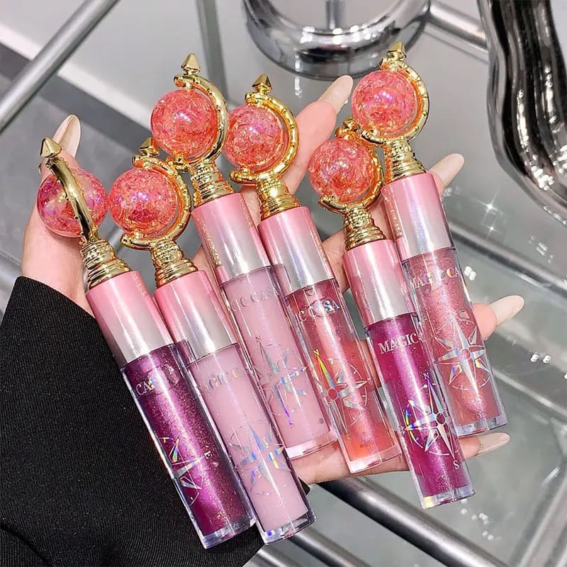 Kawaii magic plumping mirror shine lip gloss