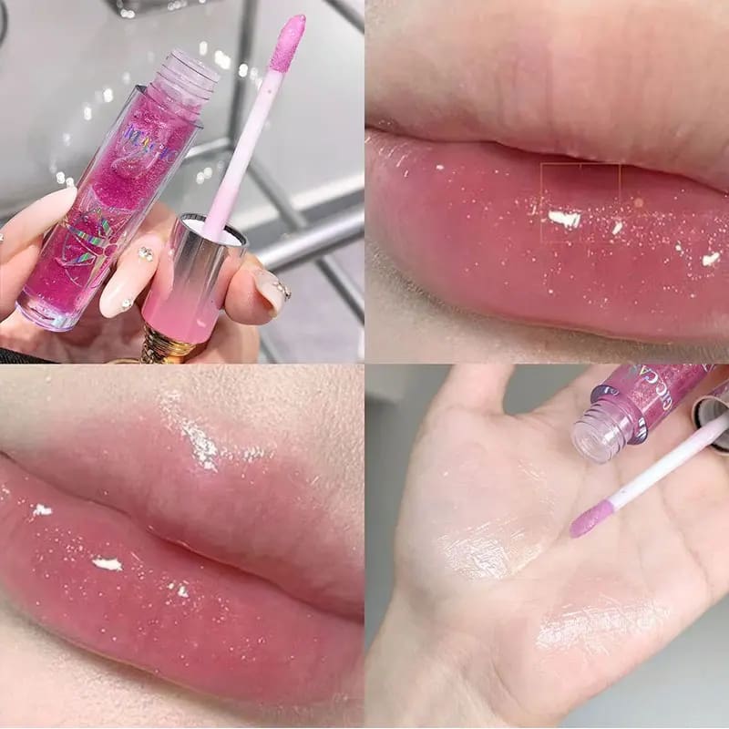 Kawaii magic plumping mirror shine lip gloss