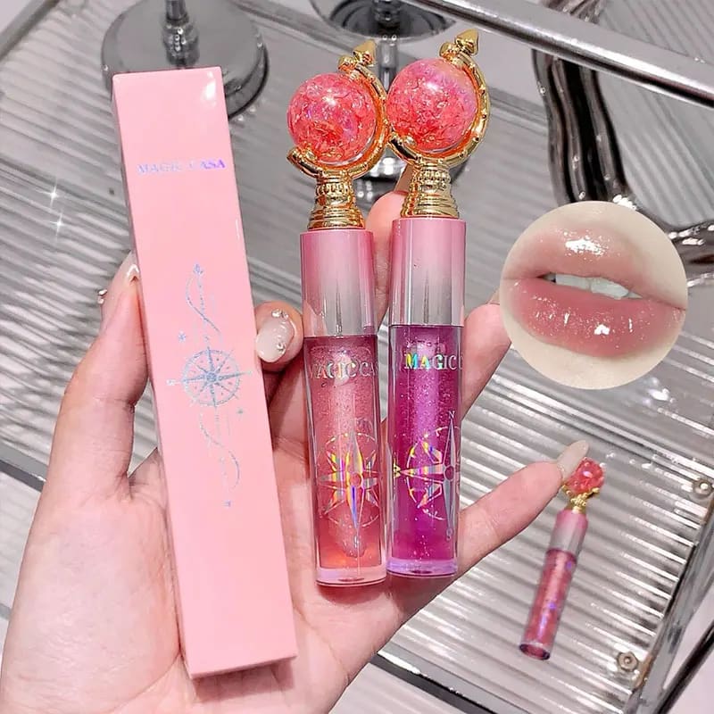 Kawaii magic plumping mirror shine lip gloss