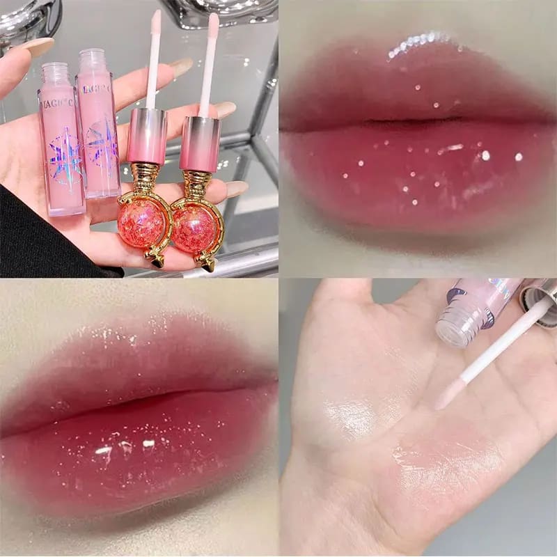 Kawaii magic plumping mirror shine lip gloss
