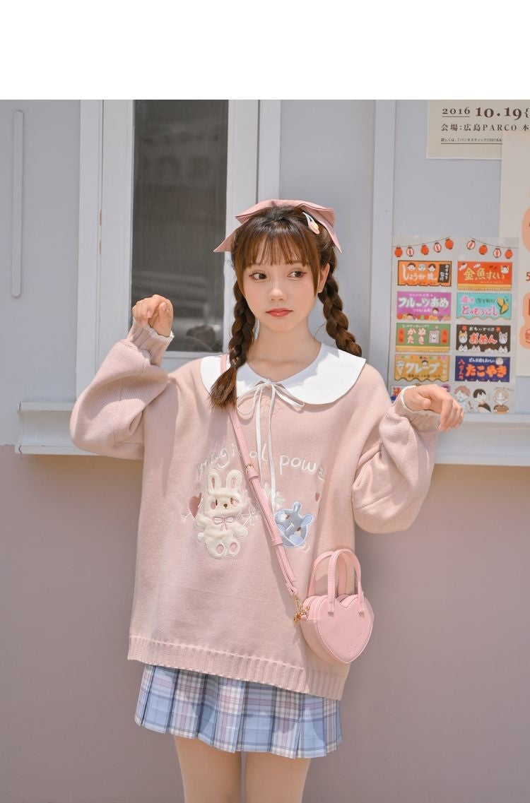 Magical Power Bunny Crewneck - shirt