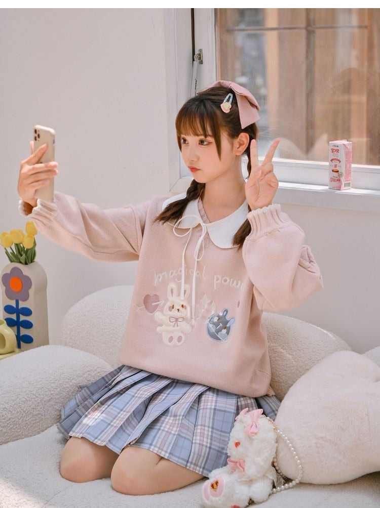 Magical Power Bunny Crewneck - shirt