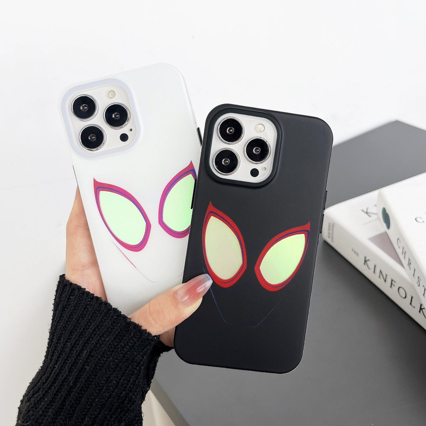 Marvel Spider-Man Laser Couple iPhone Case