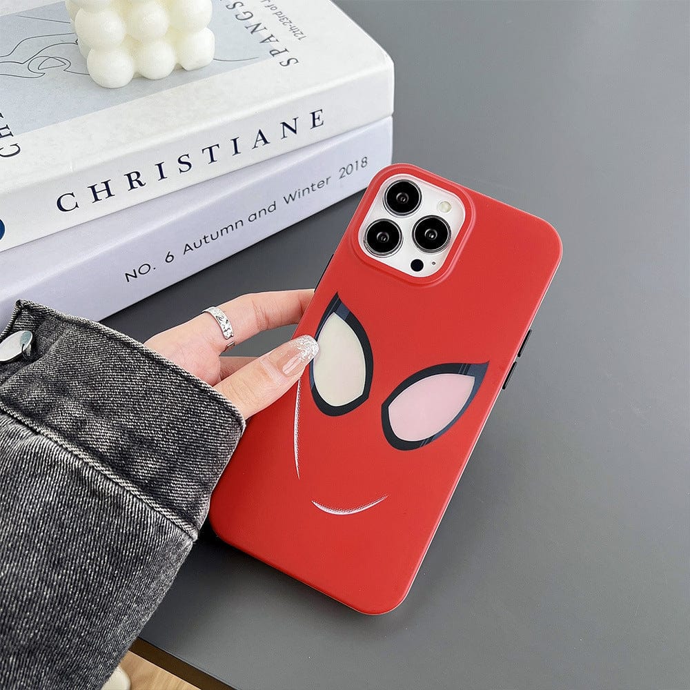 Marvel Spider-Man Laser Couple iPhone Case