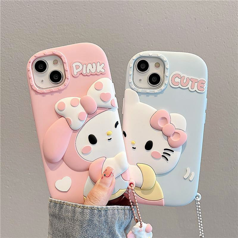 Matching icons iphone case - hello kitty - iphone - 14 - kawaii case - my melody