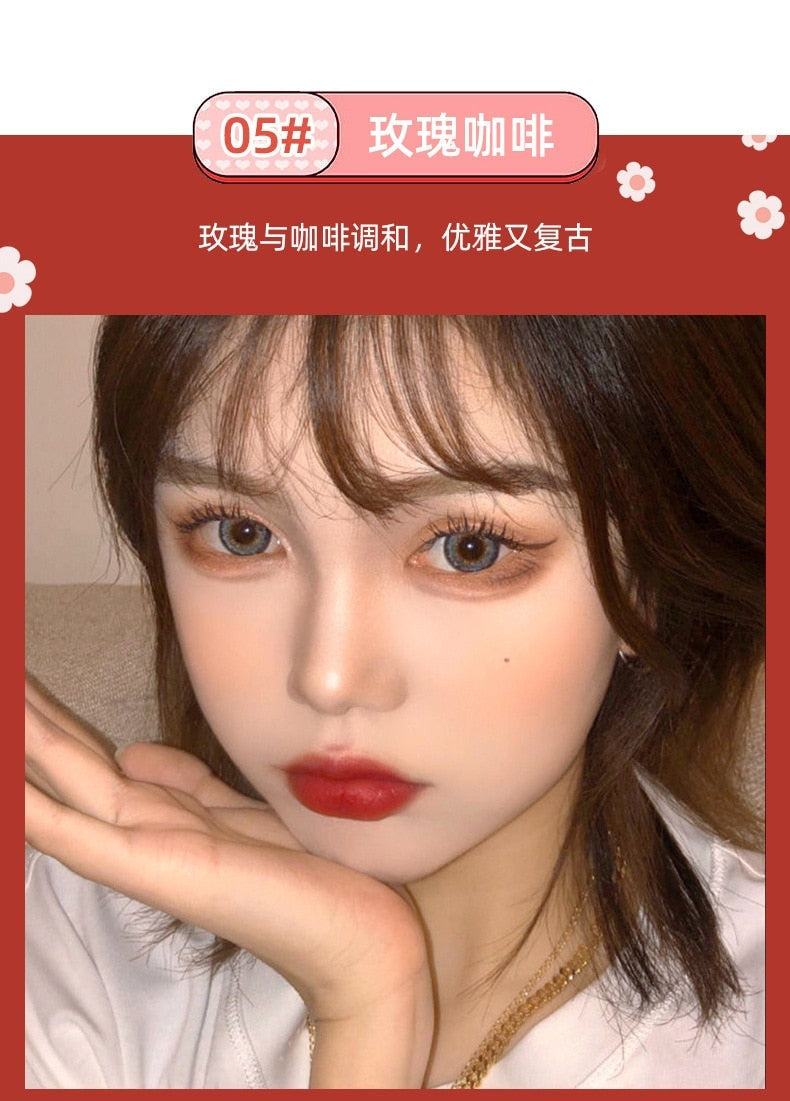 Matte Velvet Bear Liquid Lipstick - lip, lip gloss, lip stick, make up, make up brush Kawaii Babe