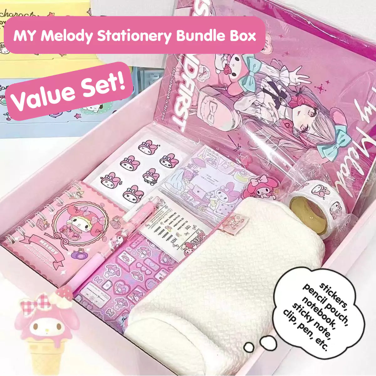 Box Mystery Stationery Bundle