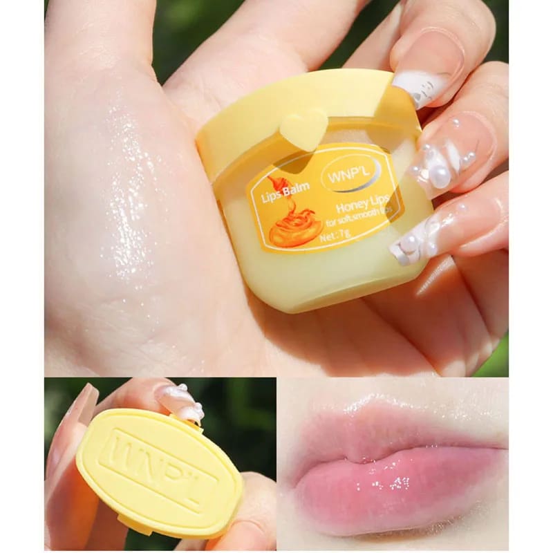 Kawaii natural moisturizing mini lip balm vaseline hydrating sampler sets