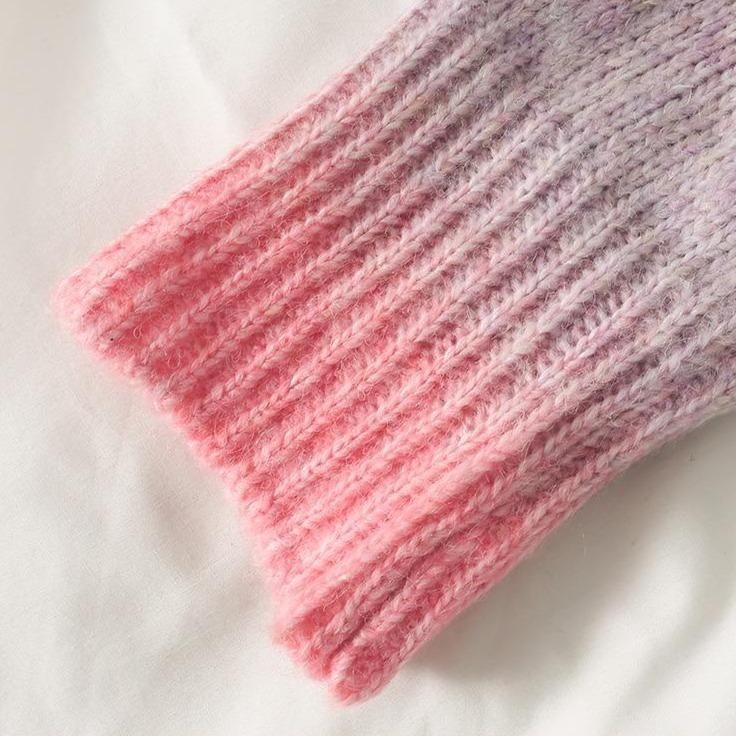 Pastel Rainbow Cardigan - 70s, cardigan, cardigan sweater, cardigans, fairy kei