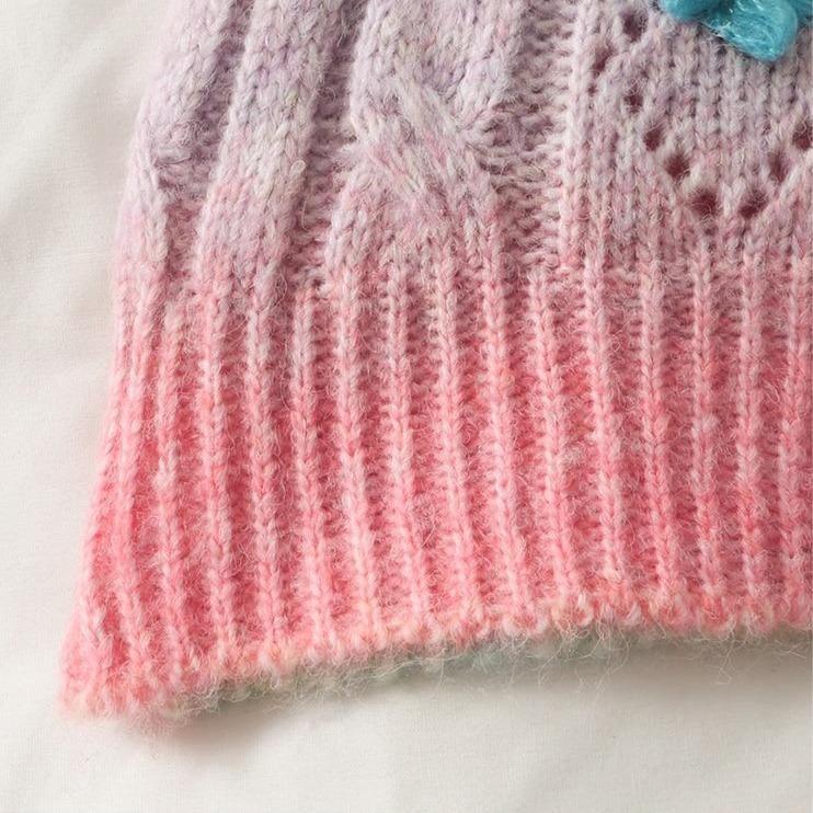 Pastel Rainbow Cardigan - 70s, cardigan, cardigan sweater, cardigans, fairy kei