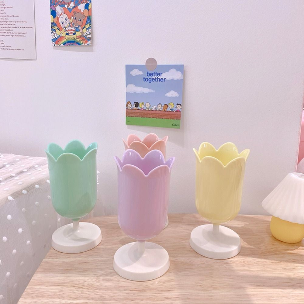 Pastel tulip pen holder - cups - home decor - decoration - tulips