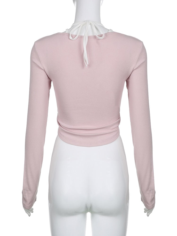 Pink Button Up Lace Cardigan - cardigan, cardigans, coquette, dollette, fae Kawaii Babe
