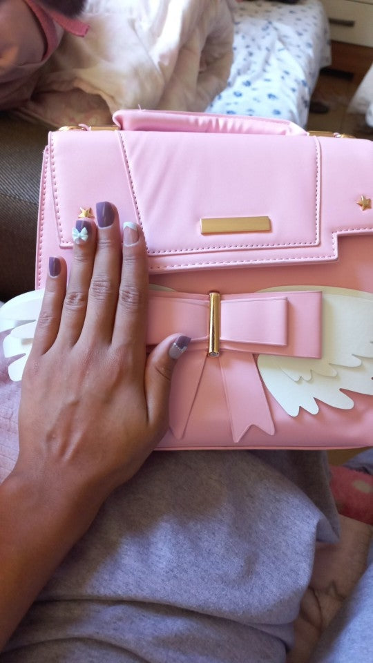 Pink Card Captor Handbag - purse