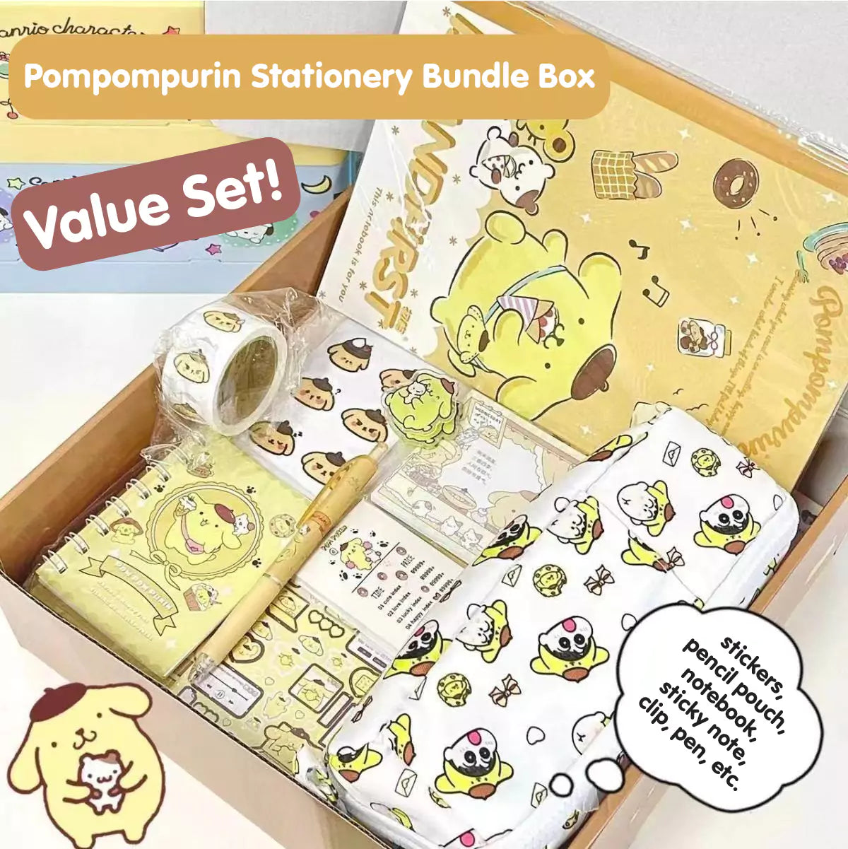 Box Mystery Stationery Bundle