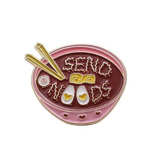 Send Pin Noods Enamel