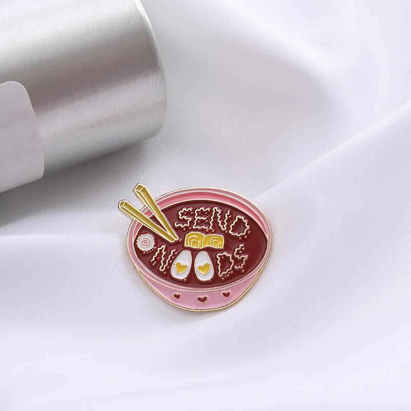 Send Pin Noods Enamel