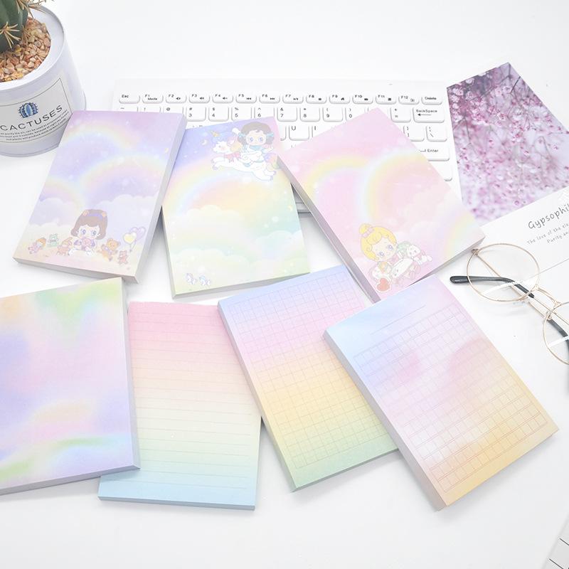 Baby Rainbow Pad Pastel Stationery