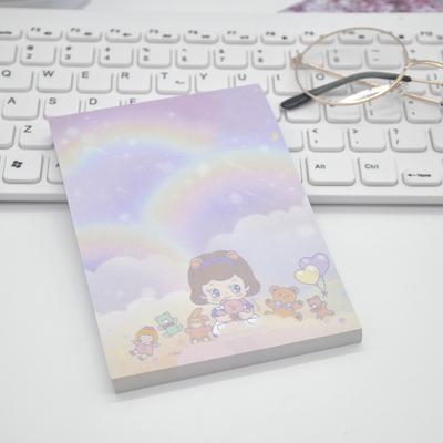 Baby Rainbow Pad Pastel Stationery