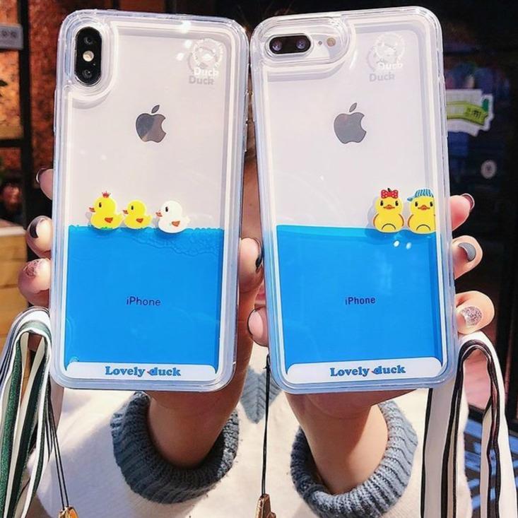Swimming Case iPhone Duck