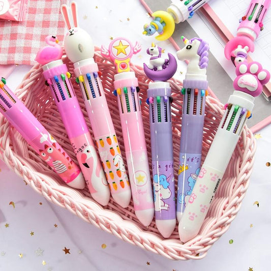 Kawaii Multicolored Pens