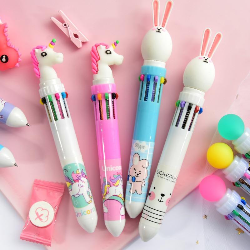 Kawaii Multicolored Pens