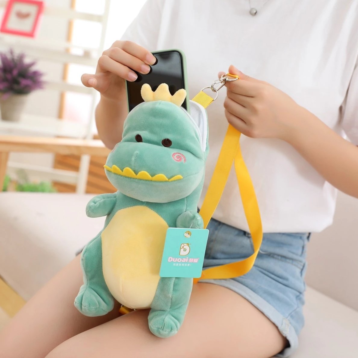 Dino Baby Backpack