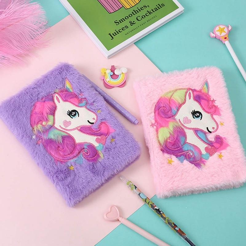 Diary Plush Unicorn