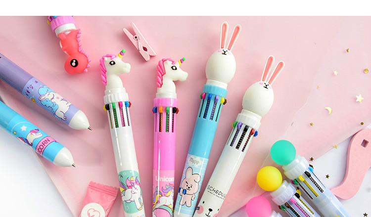 Kawaii Multicolored Pens
