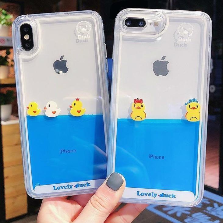 Swimming Case iPhone Duck