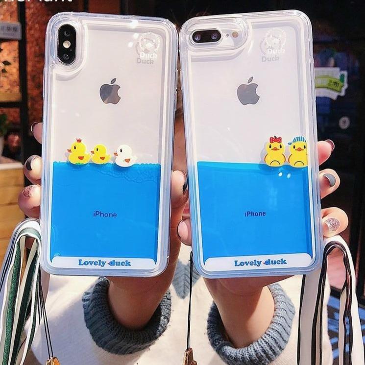 Swimming Case iPhone Duck