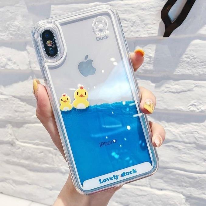 Swimming Case iPhone Duck