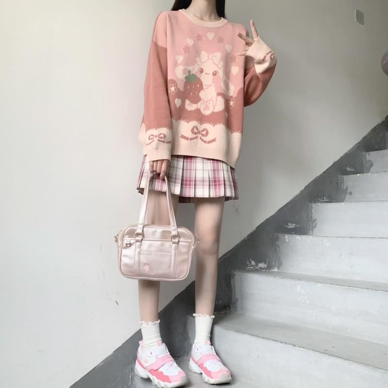 Strawbunny Pullover Knit