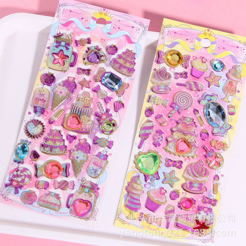 Bejeweled Sticker Puffy Pack