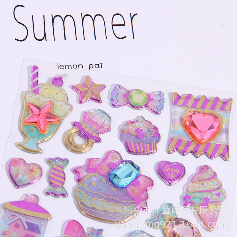 Bejeweled Sticker Puffy Pack