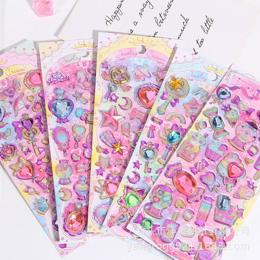 Bejeweled Sticker Puffy Pack