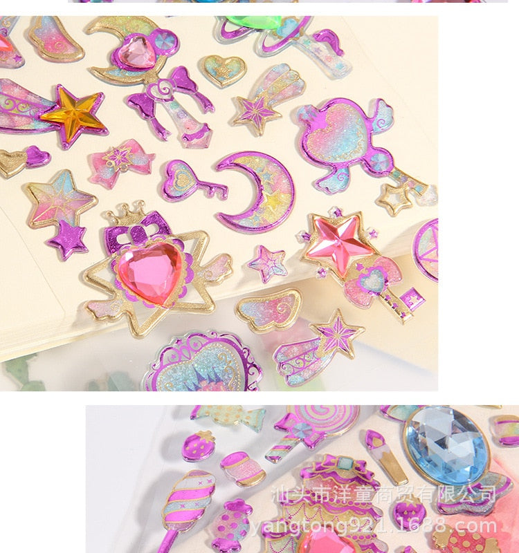 Bejeweled Sticker Puffy Pack
