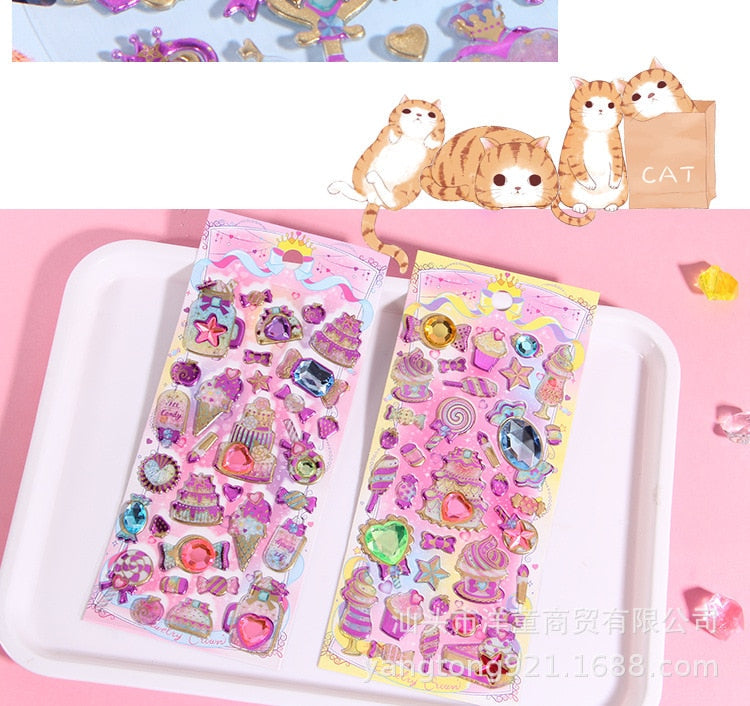 Bejeweled Sticker Puffy Pack