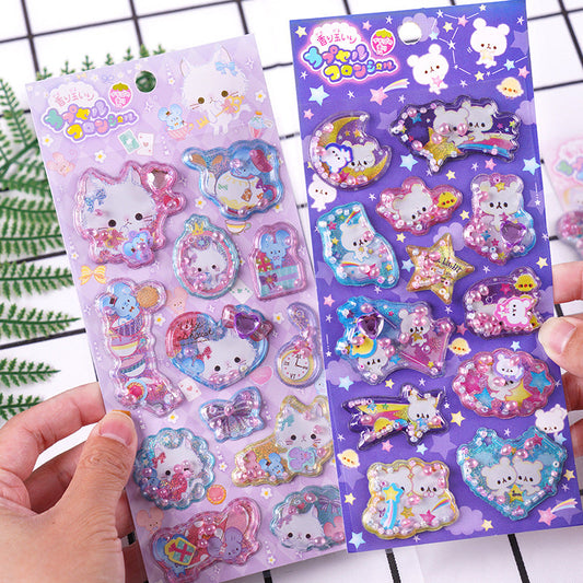 Sticker Puffy Kitten Pack